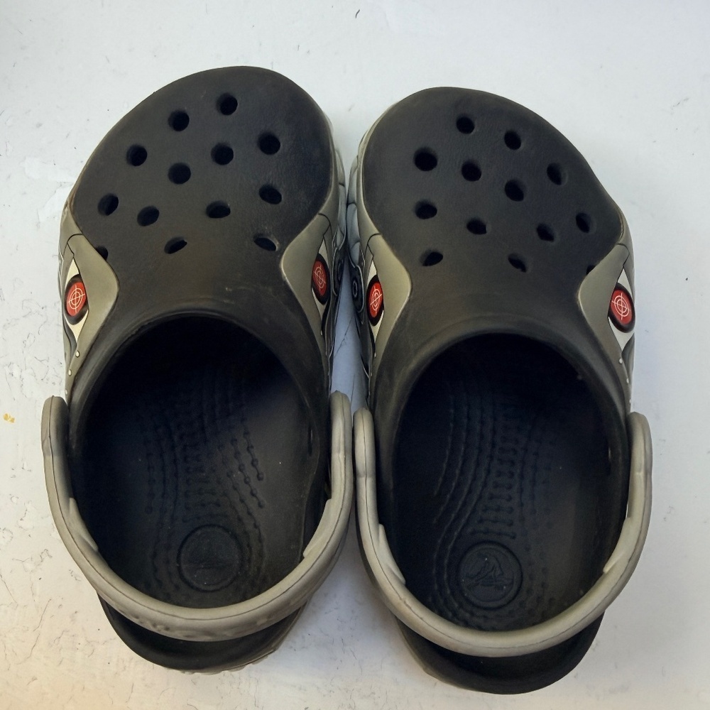 Crocs Mechanical Shark Shoes size 8 Toddler